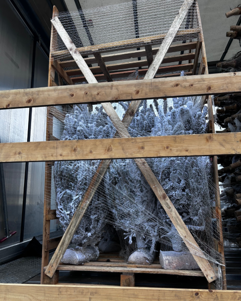 Vente de sapins floqués blancs à Chambray lès Tours près de Joue les tours