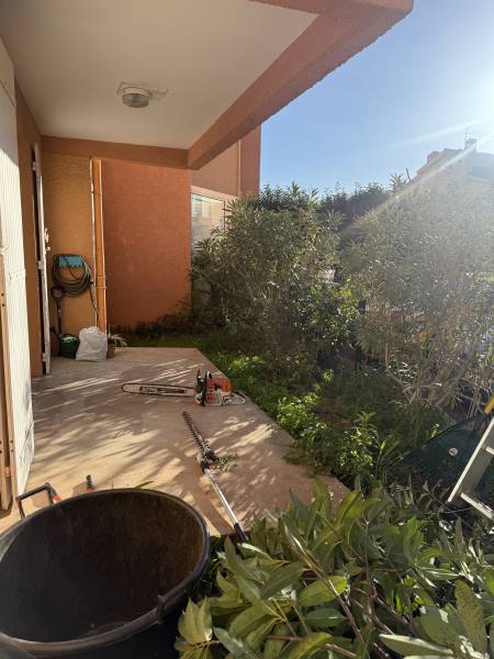 Rez-de-jardin avant remise en état